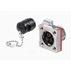 Герметичний роз'єм BD-20-J03SX-03-401 панельна розетка