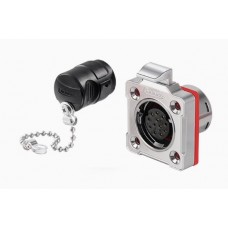 Герметичний роз'єм BD-20-J12SX-03-401 панельна розетка