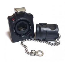 Герметичний роз'єм RJ45 BD-24-J/RJ45/213/SX-42-207A панельна розетка