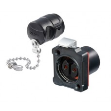 Герметичний роз'єм BD-24-J02SX-02-205 панельна розетка