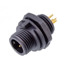 Герметичний роз'єм E7T-P5-PWB панельна вилка на гайку