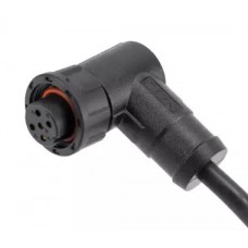 Герметичний роз'єм E10T-S7-MWD-1PV кутова кабельна розетка