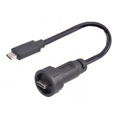 Герметичний роз'єм TYPE-C 3.1 E10B - M T3.1 - MWA / NWA - 1 PV - S