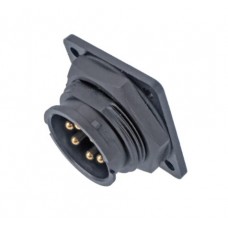 Герметичний роз'єм E16B-P6-PWH панельна вилка