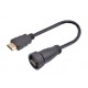 Герметичний роз'єм HDMI E16B - M H4 - MWA / NWA - 1 PV - S