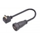 Герметичний роз'єм HDMI E16B - M H4 - MWA / NWD - 1 PV - S