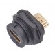 Герметичний роз'єм HDMI E16B - F H8 - PRF