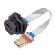Герметичний роз'єм HDMI E16T - F H8 - PRF / M H8 - NRA - 1 FFC