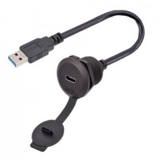 Роз'єм Type-C/USB EP - F T3 - PWF / M U3 - NWA - 1 PV - S - CAP