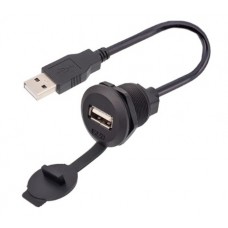 Роз'єм USB 2.0 EP - F U2 - PWF / M U2 - NWA - 1 PV - C - S - CAP