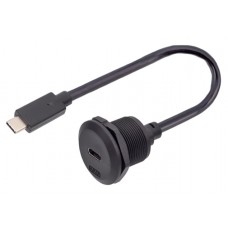 Роз'єм CAZN Type-C 3.1 EP - F T3.1 - PWF / M T3.1 - NWA - 1 PV - S