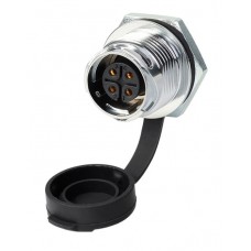 Герметичний роз'єм DH-16-J04SX-03-101A панельна розетка на гайку