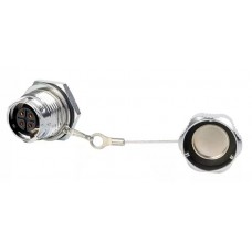 Герметичний роз'єм DH-16-J04SX-03-102A панельна розетка на гайку