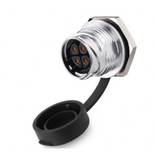 Герметичний роз'єм DH-20-J04SX-03-101A панельна розетка на гайку