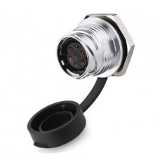 Герметичний роз'єм DH-20-J07SX-03-101A панельна розетка на гайку