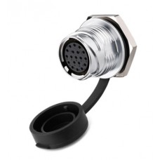 Герметичний роз'єм DH-24-J19SX-03-101 панельна розетка на гайку