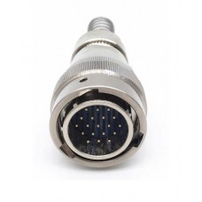 Роз'єм байонетний FQN-24-19TJ-10 кабельна вилка, 5 А