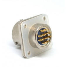 Роз'єм байонетний FQN-18-12ZJ приладова вилка, 5 А