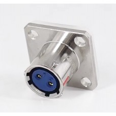 Роз'єм байонетний FQN-12-2ZK приладова розетка, 10 А