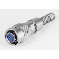 Роз'єм байонетний FQN-14-4TK-7 Ø14 мм, 10 А