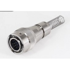 Роз'єм байонетний FQN-18-12TJ-10 кабельна вилка, 5 А