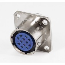 Роз'єм байонетний FQN-18-12ZK приладова розетка, 5 А