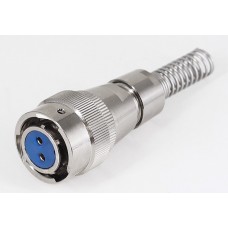 Роз'єм байонетний FQN-18-2TK-10 кабельна розетка, 25 А