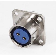 Роз'єм байонетний FQN-18-2ZK приладова розетка, 25 А