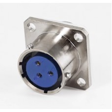 Роз'єм байонетний FQN-18-3ZK приладова розетка, 10 А