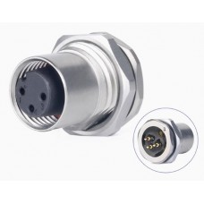 Герметичний роз'єм LM-12-J03SX-03-103 панельна розетка на гайку