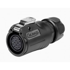 Герметичний роз'єм LP-20-J12PE-02-004B кабельна розетка