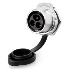 Герметичний роз'єм LP-20-C03SX-03-101A панельна вилка на гайку