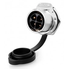 Герметичний роз'єм LP-20-C04SX-03-101A панельна вилка на гайку