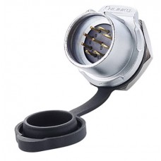 Герметичний роз'єм LP-20-C09SX-03-101 панельна вилка на гайку