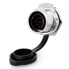 Герметичний роз'єм LP-20-C09SX-03-101A панельна вилка на гайку