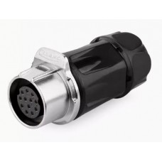 Герметичний роз'єм LP-20-J12PP-01-001A міжкабельна розетка