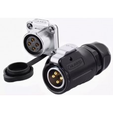 Герметичний роз'єм LP-20-J04SX-03-401 панельна розетка