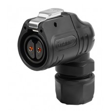 Герметичний роз'єм LP-20-J02PE-02-013A кутова кабельна розетка