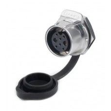 Герметичний роз'єм LP-20-J08SX-03-151 панельна розетка на гайку