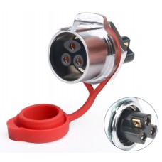 Герметичний роз'єм LP-24-J03SX-23-102 панельна розетка на гайку