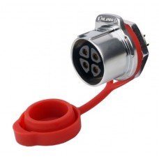 Герметичний роз'єм LP-24-J04SX-03-101 панельна розетка на гайку