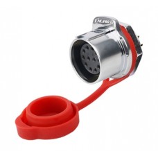 Герметичний роз'єм LP-24-J12SX-03-101 панельна розетка на гайку