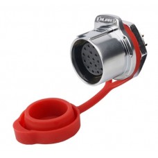 Герметичний роз'єм LP-24-J19SX-03-101 панельна розетка на гайку