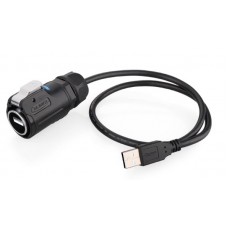 Герметичний роз'єм вилка USB - LP-24-USB2-MP-MP-0D5M-001
