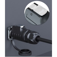 Герметичний роз'єм LP-24-J02PP-21-002 міжкабельна розетка