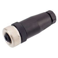 Герметичний роз'єм M12-S2A-PLA-P9 кабельна розетка