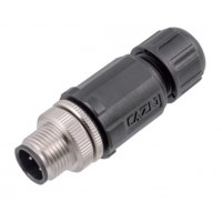 Герметичний роз'єм M12-P5B-PWA-P7 кабельна вилка