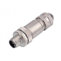 Герметичний роз'єм M12-P8A-GLA-P7 кабельна вилка