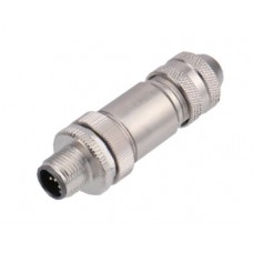 Герметичний роз'єм M12-P8A-GLA-P9 кабельна вилка