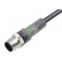 Герметичний роз'єм M12-P5A-MWA-1PV-LN2 кабельна вилка